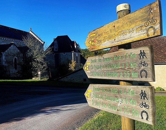 SAINT-GERMAIN-DES-PRES-Boucle des Aviateurs-Signalétique