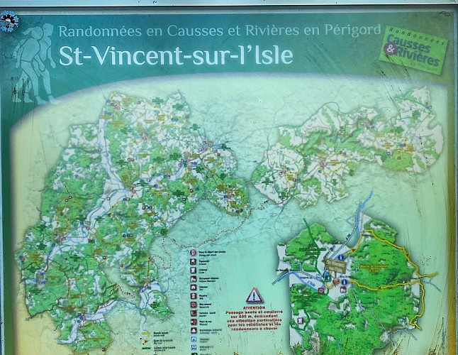 SAINT-VINCENT-SUR-L'ISLE-Boucle de Garabaud-Panneau d'appel