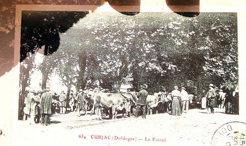 CUBJAC-Boucle de Lambaudie-Panneau foirail