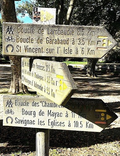 CUBJAC-Boucle de Lambaudie-Signalétique