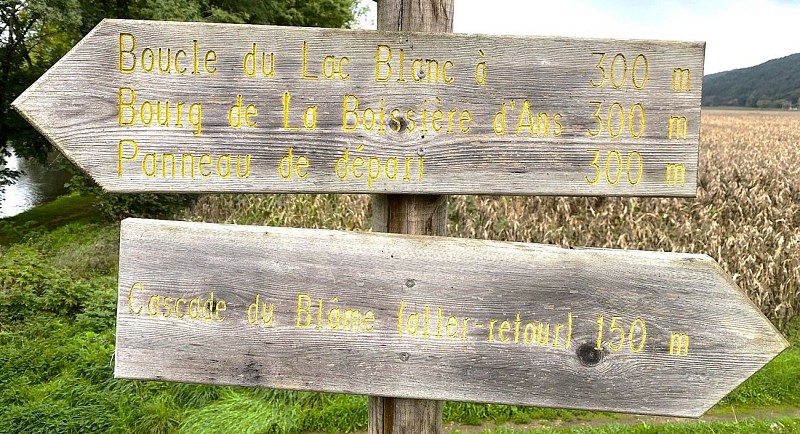 LA FORGE D'ANS-Boucle du Lac Blanc-Signalétique