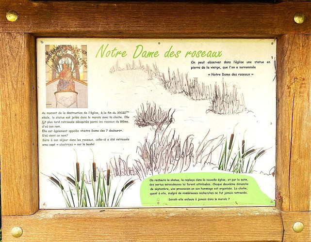 BROUCHAUD-Boucle des Lichens-Panneau d'info