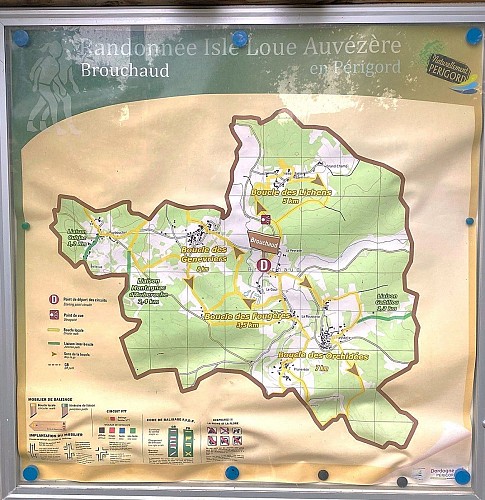 BROUCHAUD-Boucle des Genevriers-Panneau d'appel