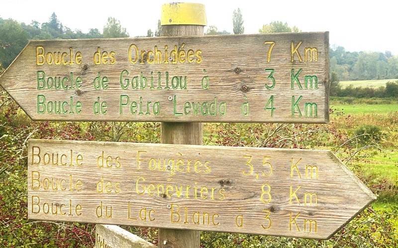 BROUCHAUD-Boucle des Orchidées-Signalétique