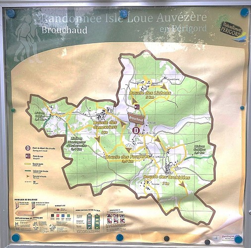 BROUCHAUD-Boucle des fougères-Panneau d'appel