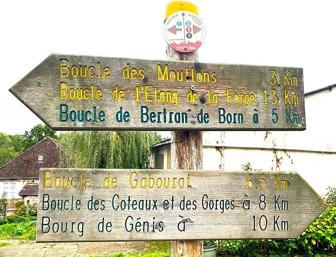 SAINT-MESMIN-Boucle de Gabourat-Signalétique 2
