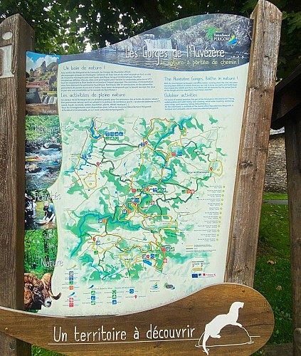 SAINT-MESMIN-Boucle de Gabourat-Panneau d'info