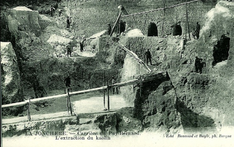 Chemin des kaoliniers