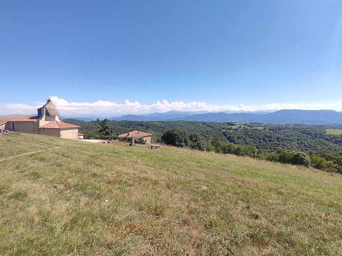 Point de vue depuis le hameau de Bagert