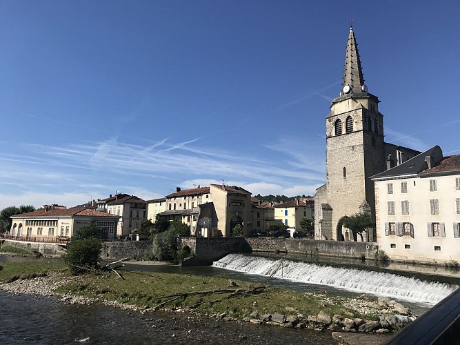 Saint-Girons et son clocher