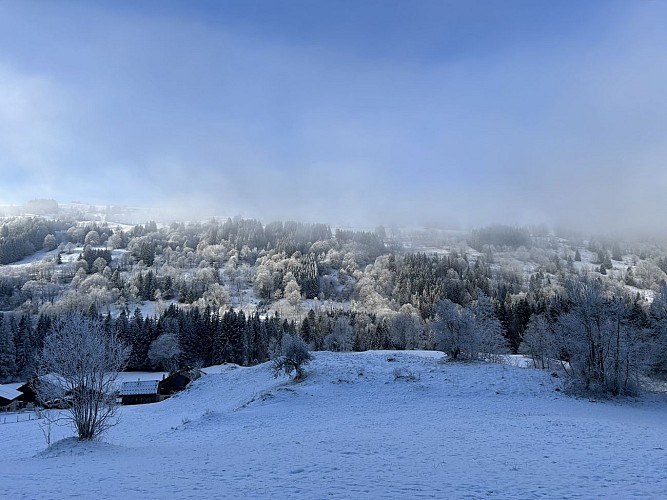 Montée de Morsullaz - Ski de rando_Mont-Saxonnex