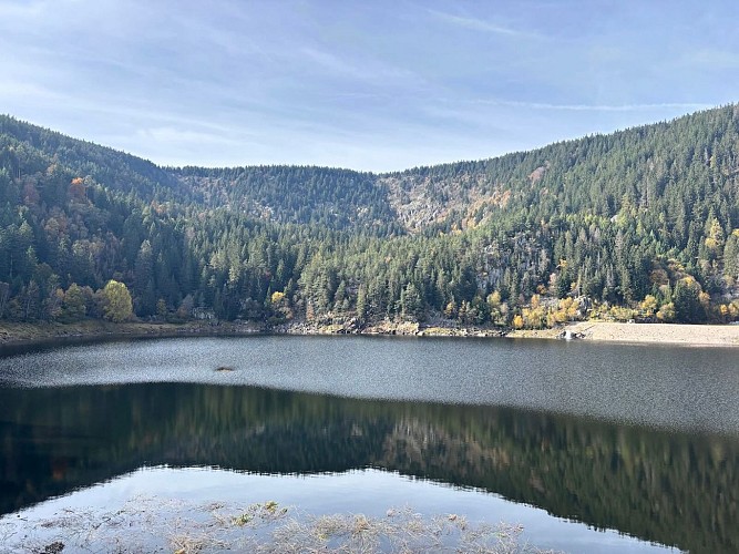 Hiking tour - from lac Blanc to lac Noir (back-and-forth)