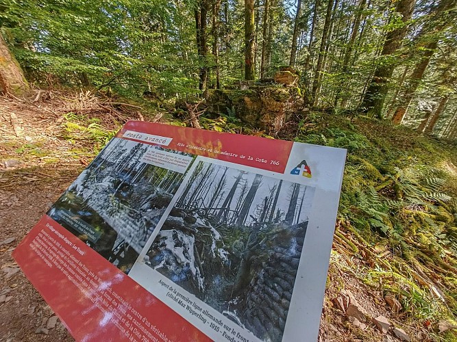 Circuit de mémoire de la Cote 766