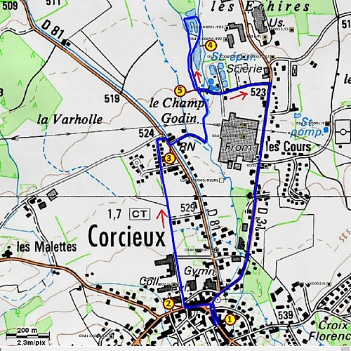 Circuit - les gravières des grandes Nolles