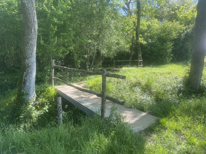 Petit pont sur la Gèle