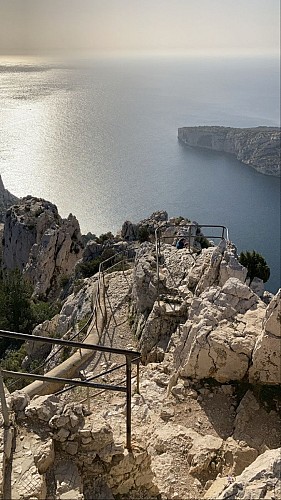 vue du belvédère sur le Cap Morgiou