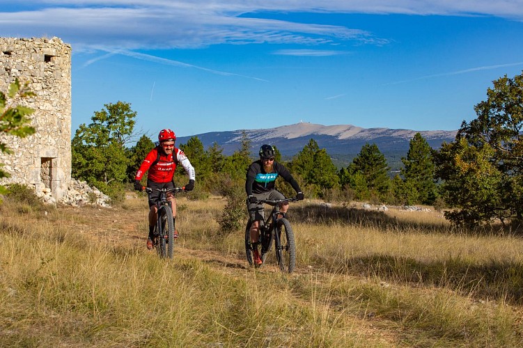 MTB n°12 - From Monieux to Saint-Jean de Sault