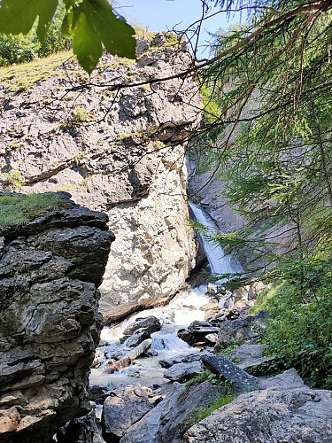 La cascade de la Meije_La Grave