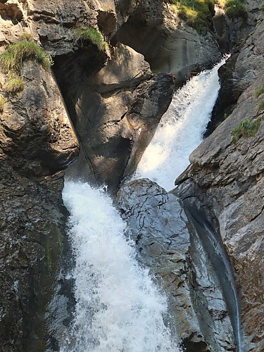 La cascata della Meije_La Grave