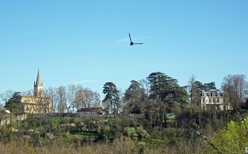 Sathonay-Village église et Mairie