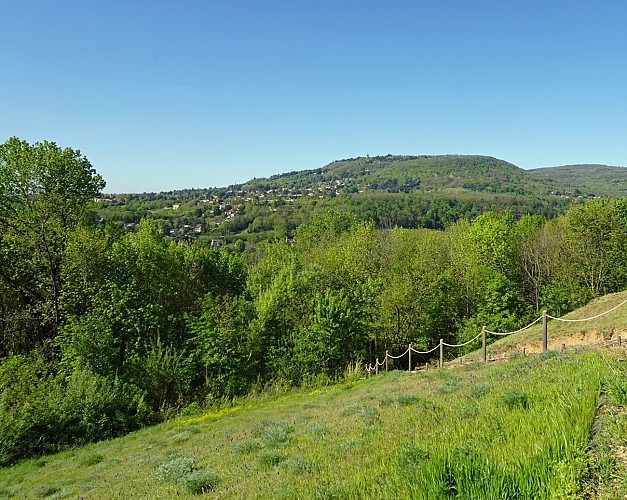 Vue sur les Monts d'Or