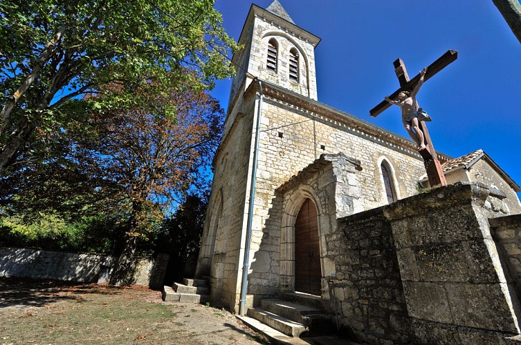 Eglise Sant-Pierre de Rouillac à Montcuq