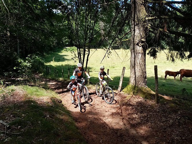 Circuit n°21 - Le Roc du Guet - Espace VTT-FFC Massif des Bois Noirs