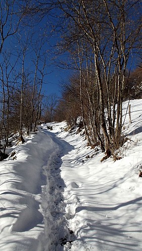 Tour Mail des Moreres en hiver