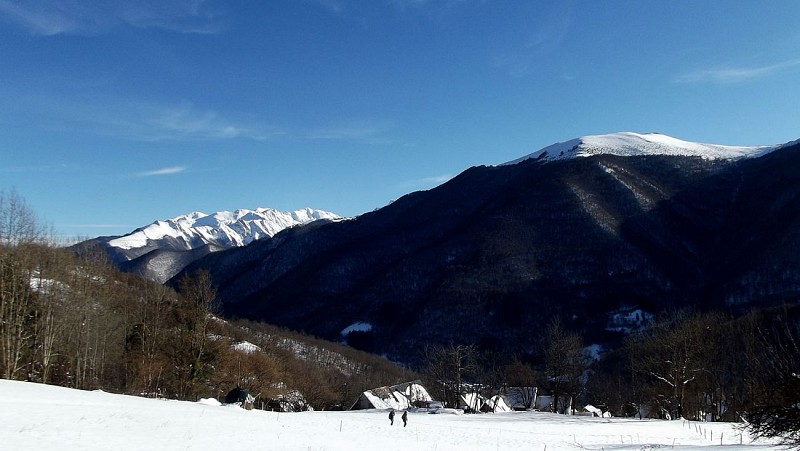 Tour Mail des Morères en hiver