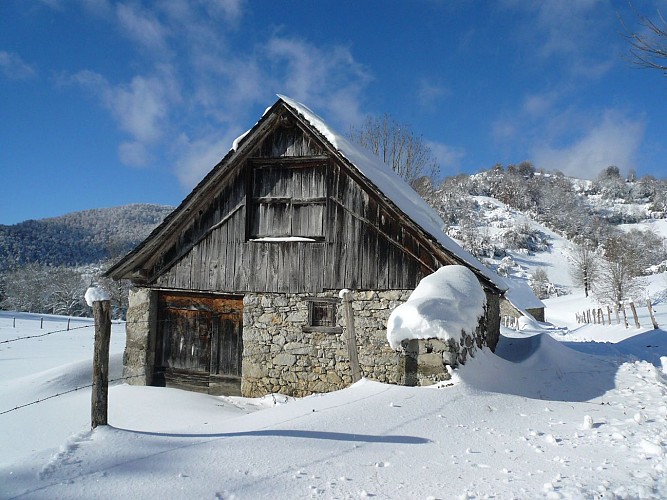 Sarrat Balagué en hiver