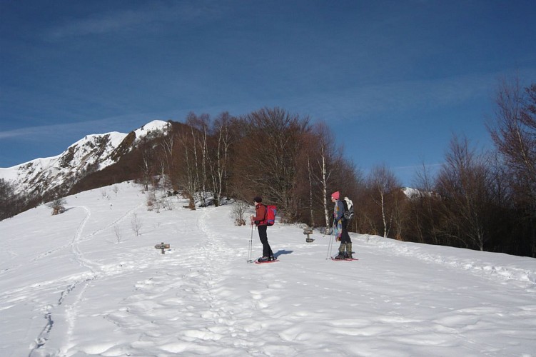 Col de Blazy en hiver