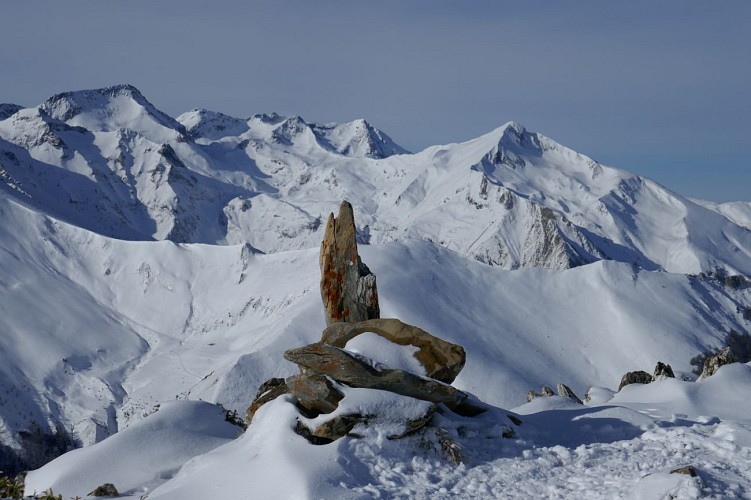 Tuc du Coucou en hiver