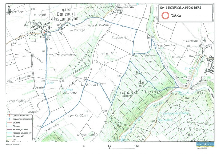 Sentier de la Bécassière