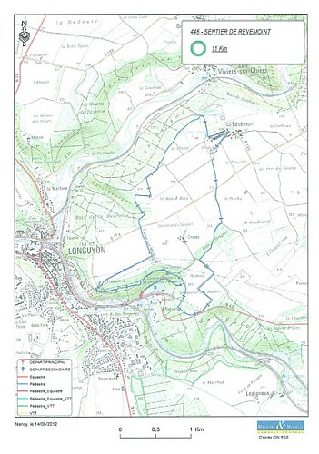 sentier de Revèmont