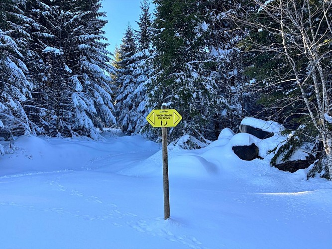 Fußgängerzone - vom Col du Calvaire bis zum Damm des Lac Blanc