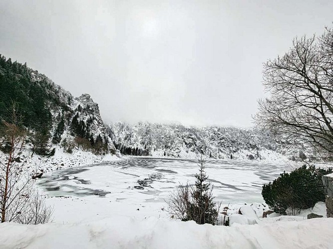 Fußgängerzone - vom Col du Calvaire bis zum Damm des Lac Blanc