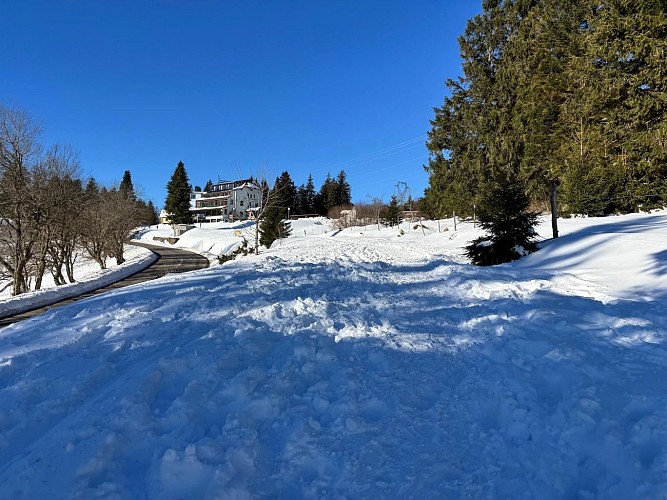 Fußgängerzone - vom Col du Calvaire bis zum Damm des Lac Blanc