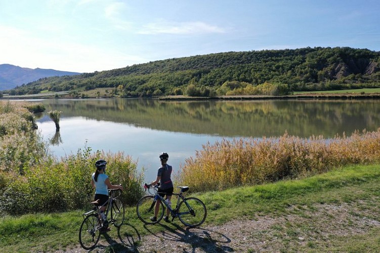 Pause au lac de Mison