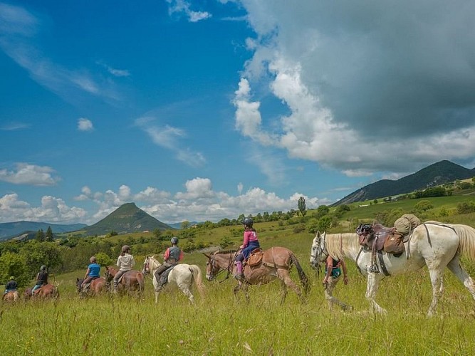 A proximité de la montagne du Risou
