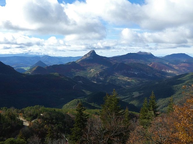 Point de vue sur la Vallée de l'Oule