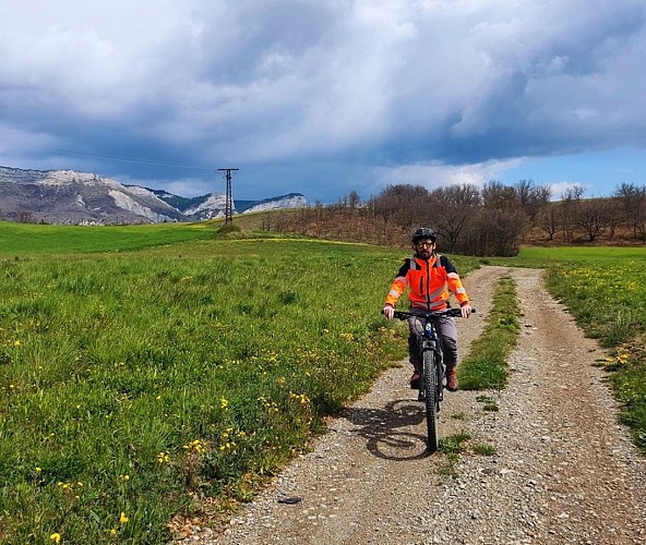 Sur les hauteurs de Laragne
