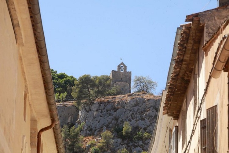 Chapelle Saint-Jacques depuis le centre ville de Cavaillon