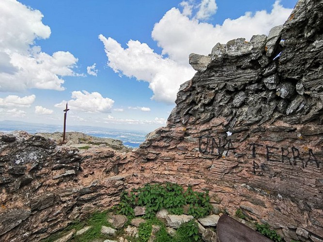 Der Gipfel San Cristau