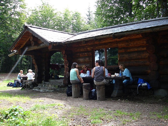 Circuit from the chalet Lagerwald Hütte to the Baerenbach inn