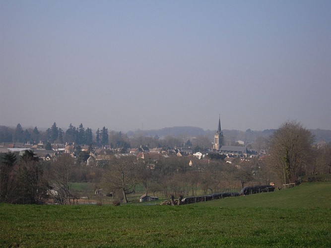 Fietsroute rond Bonnétable en Briosne lès Sables