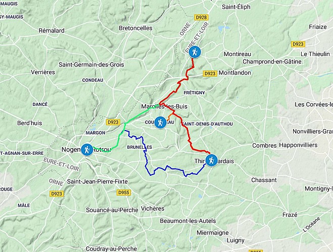 Les Traversées Percheronnes au départ de Thiron-Gardais