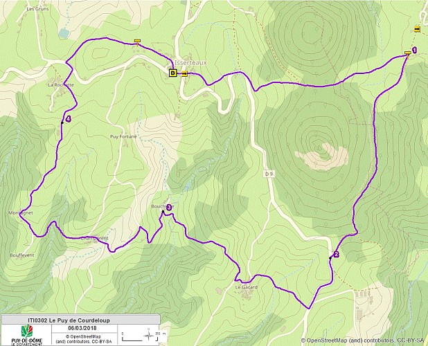 Le puy du Courdeloup