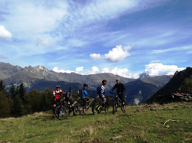 Traversée du Tuquet VTT