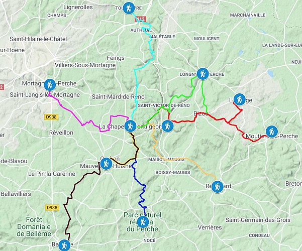 Les Traversées Percheronnes au départ de La Chapelle-Montligeon
