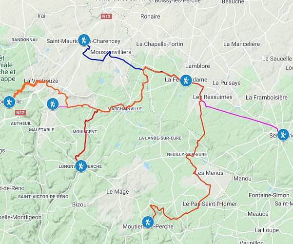 Les Traversées au départ de La Ferté-Vidame